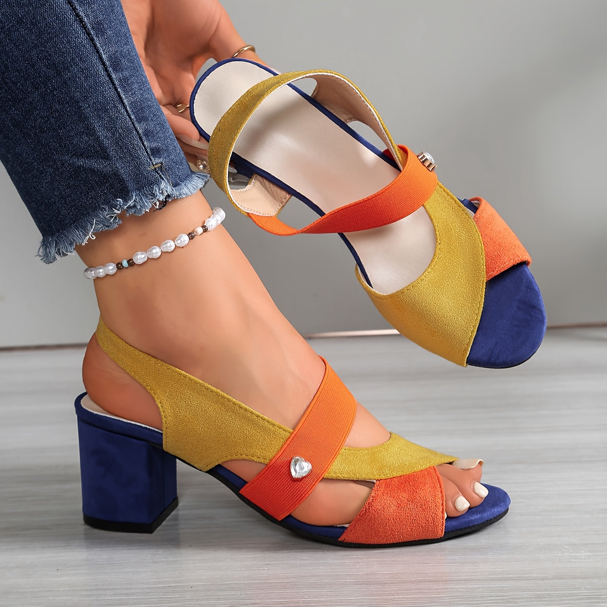 Marguerite™ | Orthopedic Comfort Block Heel Sandals