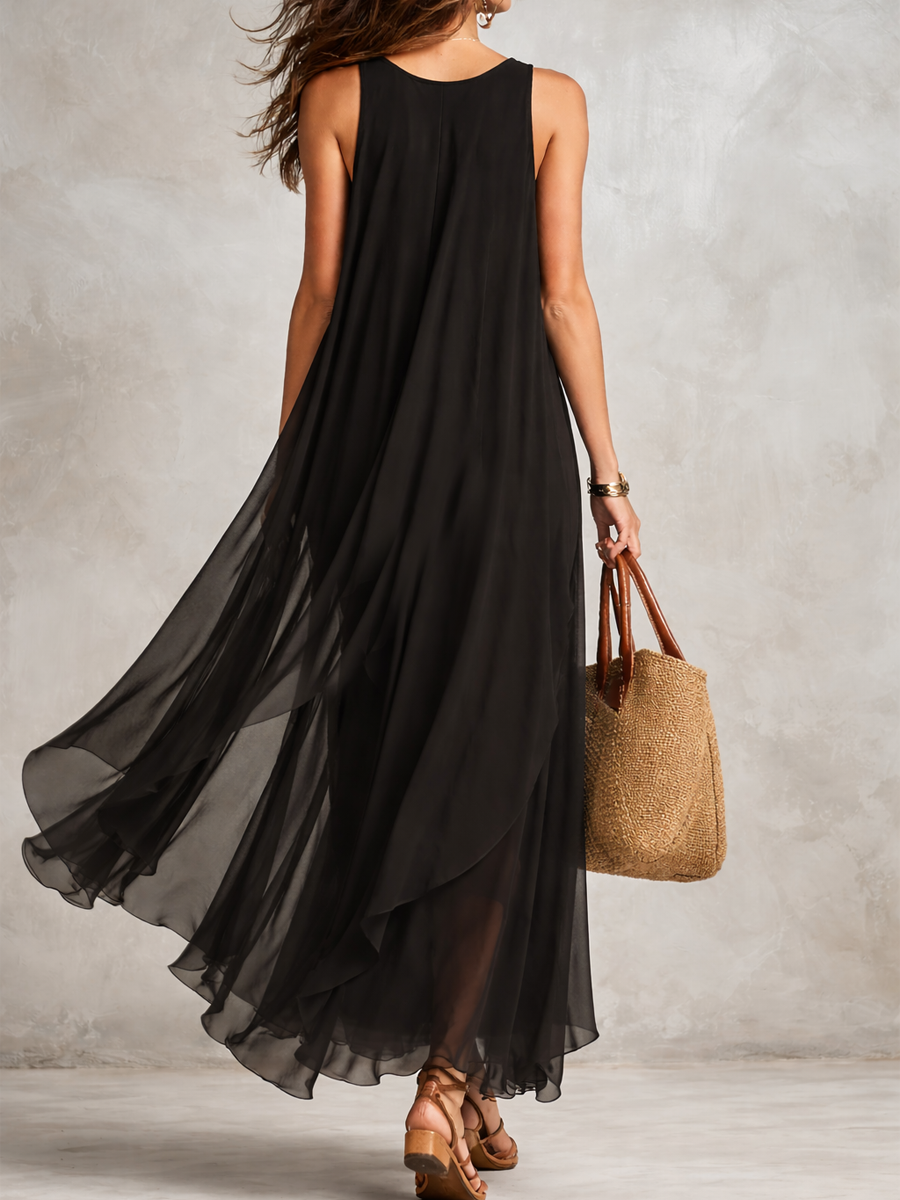Davine™ | Layered Maxi Dress