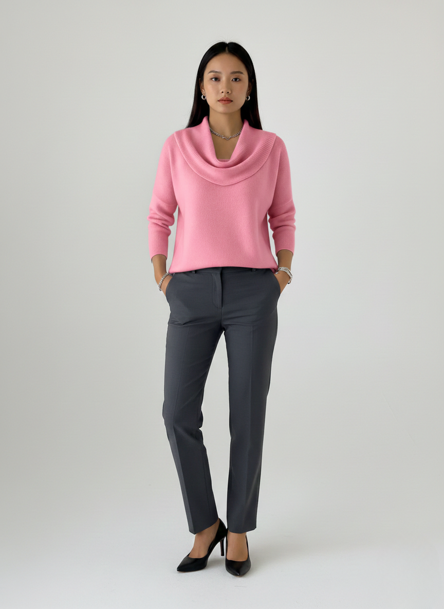 Beatrix™ | Cowl Neck Pullover Sweater