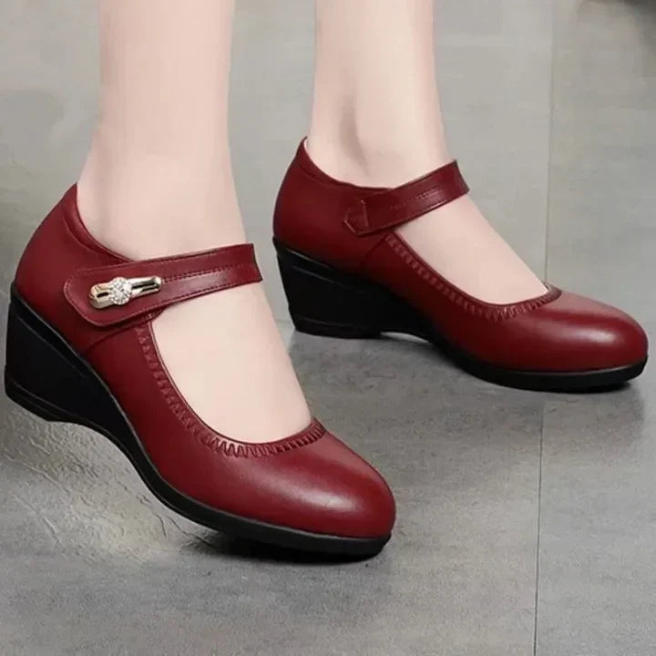 Ottilie™ | Mid-Heel Comfort Wedge Shoes