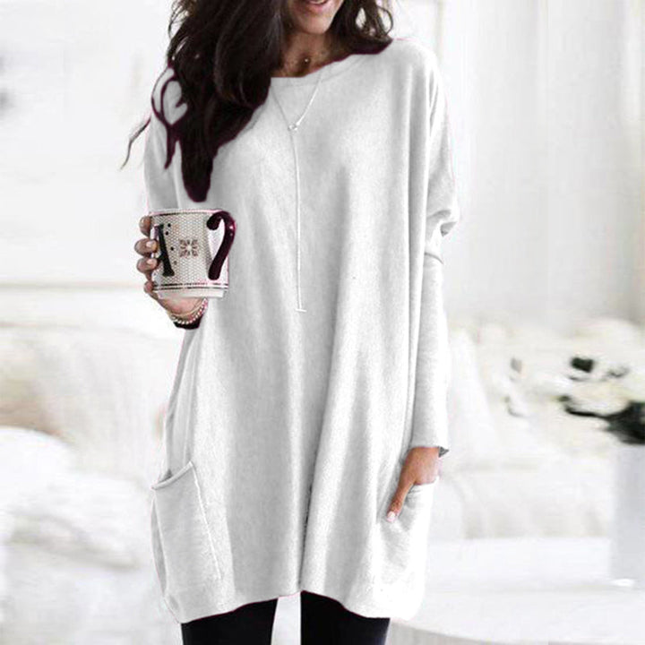 Dacey™ | Long Tunic Dress with Pockets