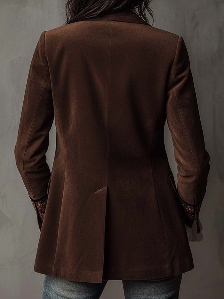 Tiverly™ | Vintage Embroidered Blazer
