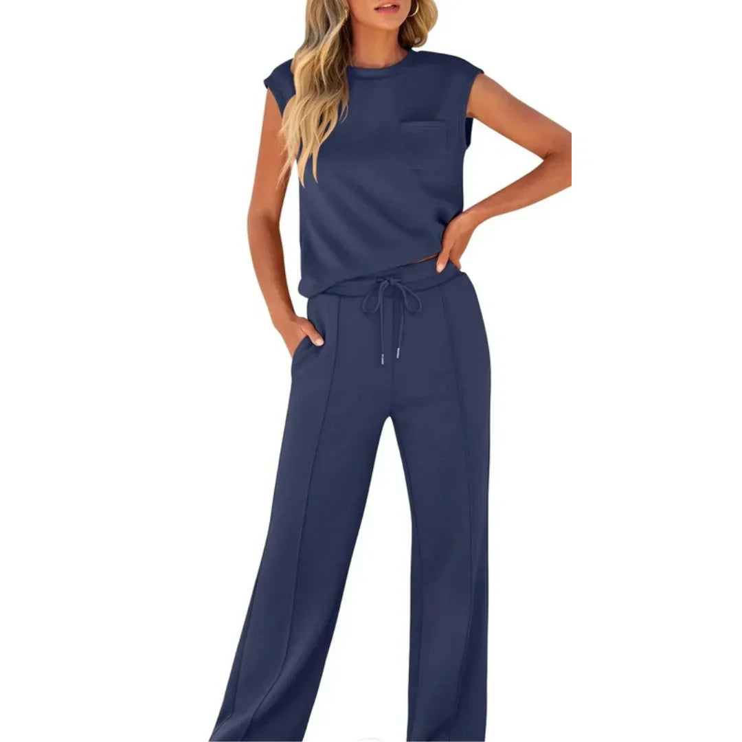 Noelle™ | Sleeveless Lounge Set