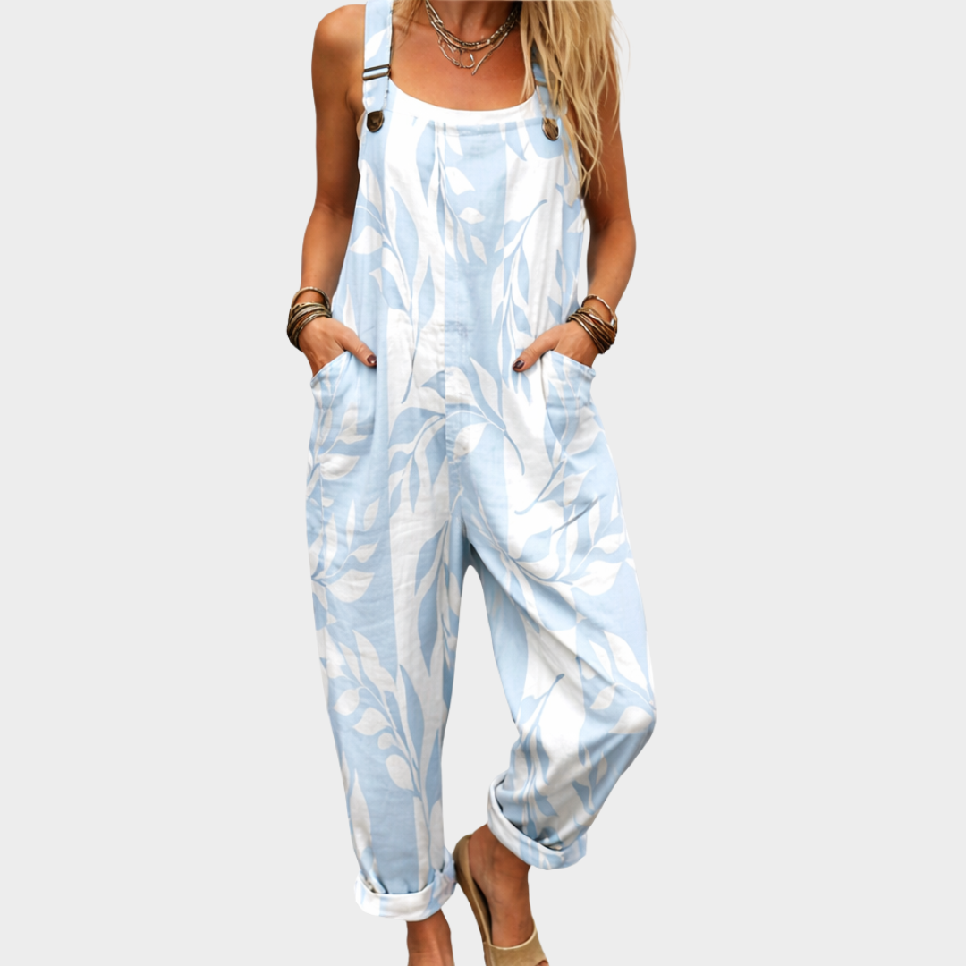 Beatrix™ | Printed Dungarees