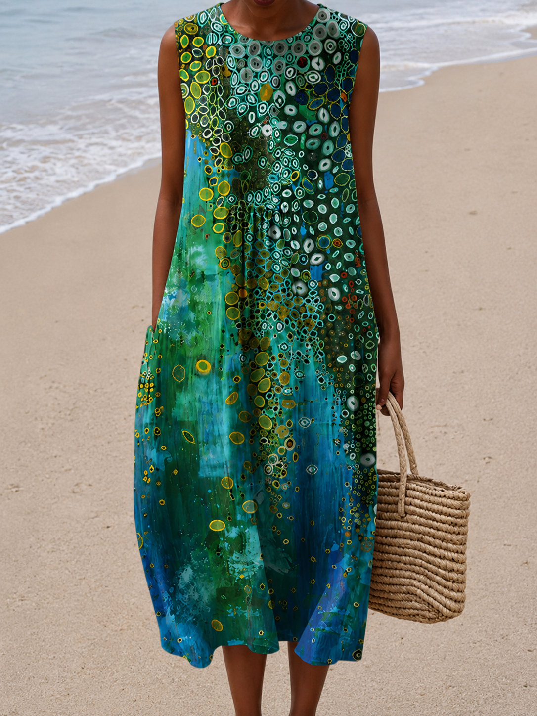 Priscilla™ | Reef Midi Dress