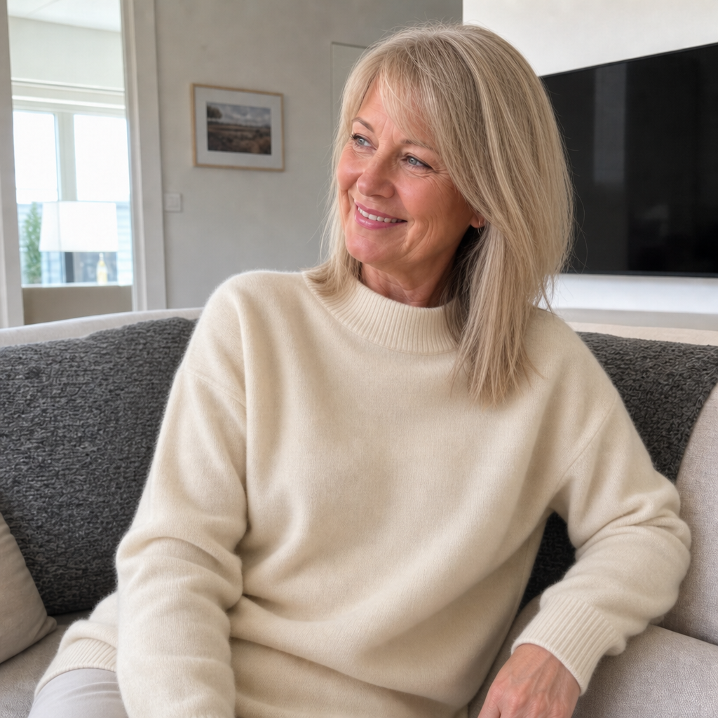 Sabrina™ | Mock-Neck Pullover Sweater