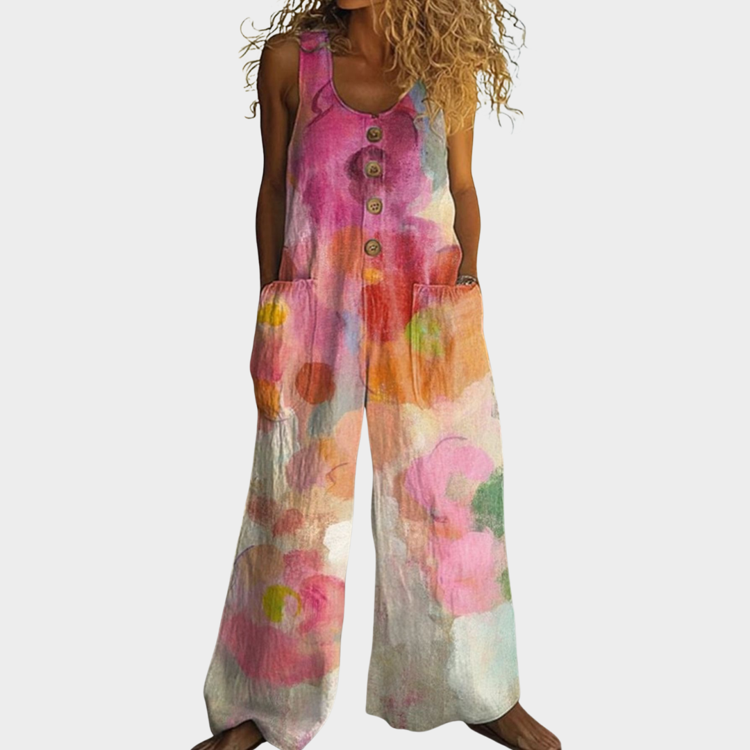 Elspeth™ | Floral Print Jumpsuit