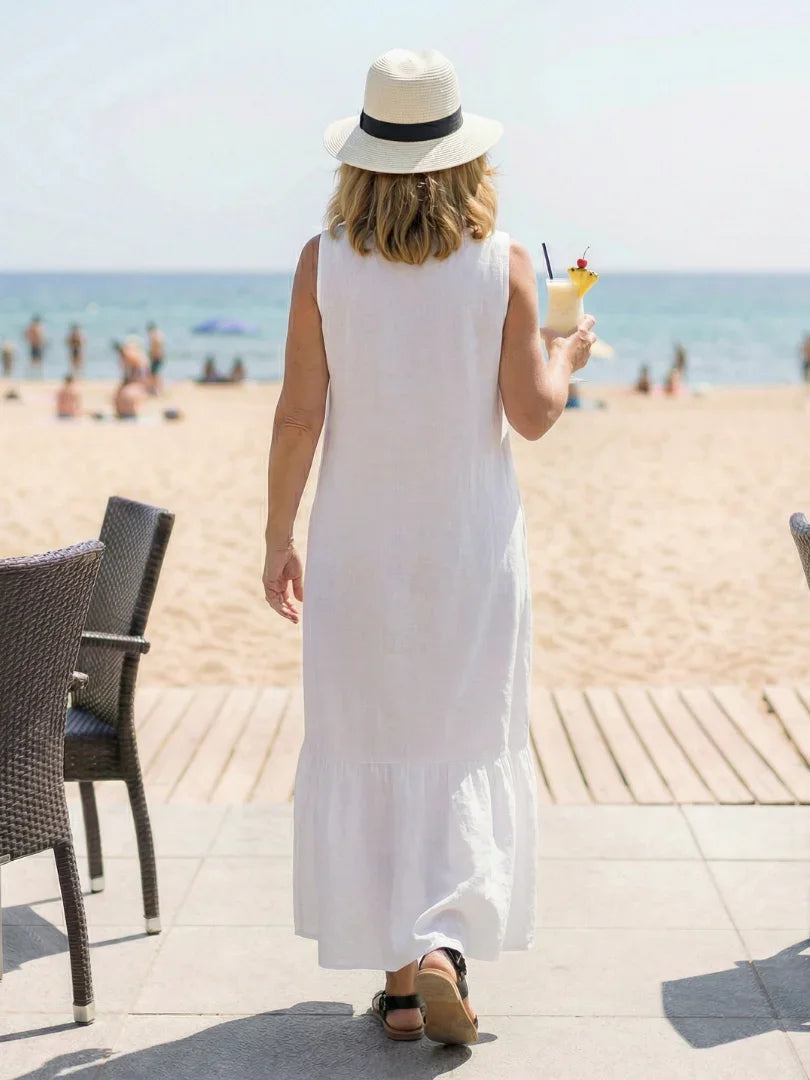 Freya™ | Easy Drape Midi Dress