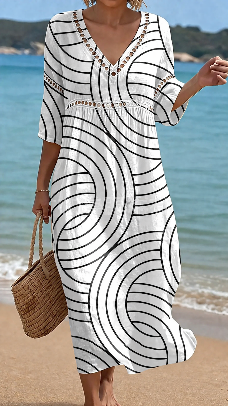 Priscilla™ | Modern Lines Beach Dress