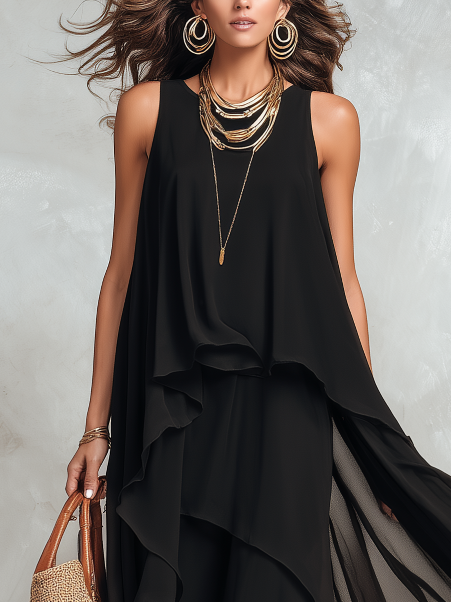 Davine™ | Layered Maxi Dress