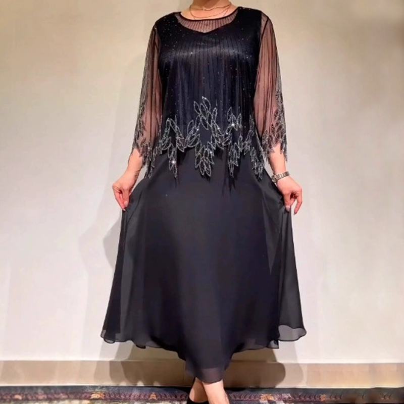 Vivienne | Elegant Beaded Evening Dress