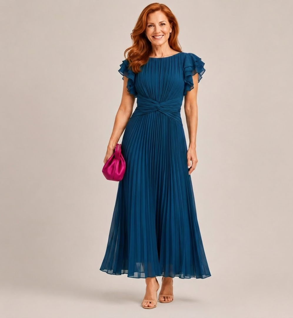 Lara | Classic Pleated Dress