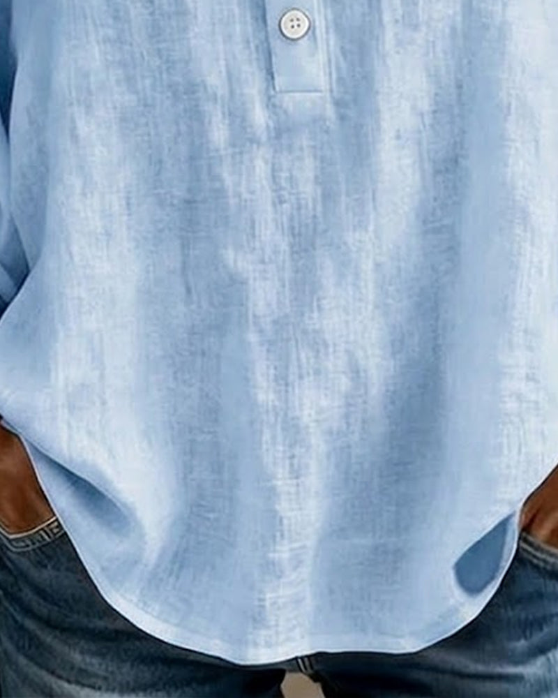 Trelaine™ | Lace-Trim Square Neck Blouse