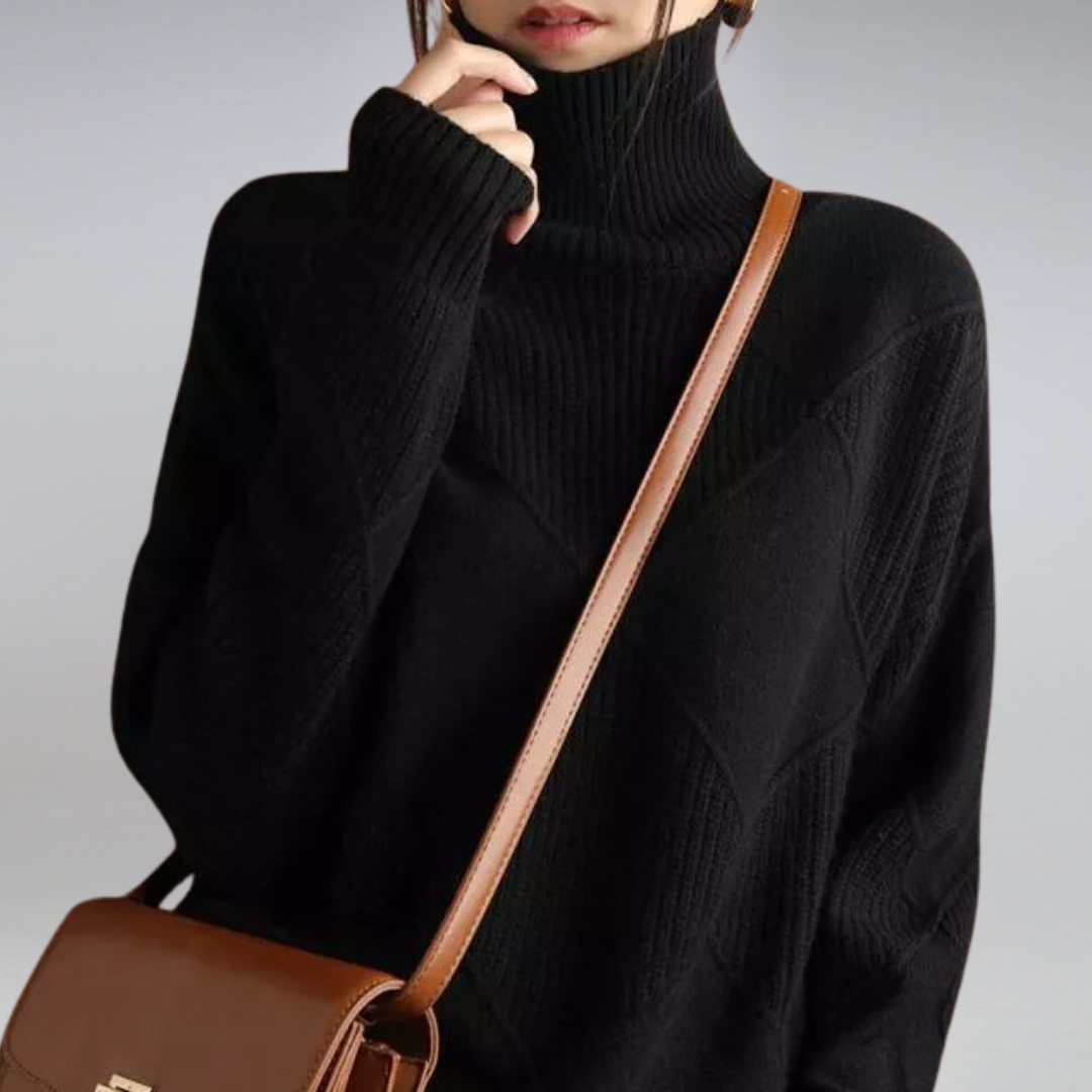 Valenne™ | Elegant Turtleneck Sweater