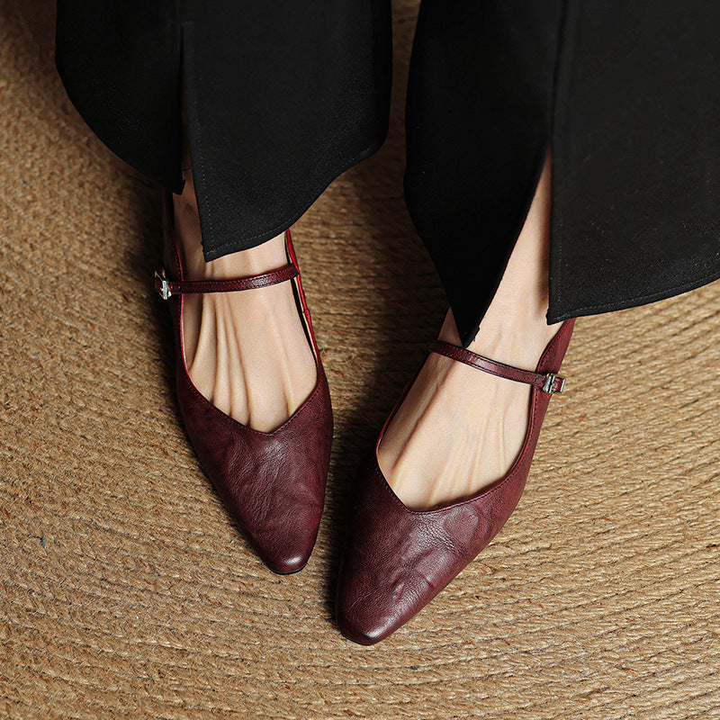 Women's Leather Mules
