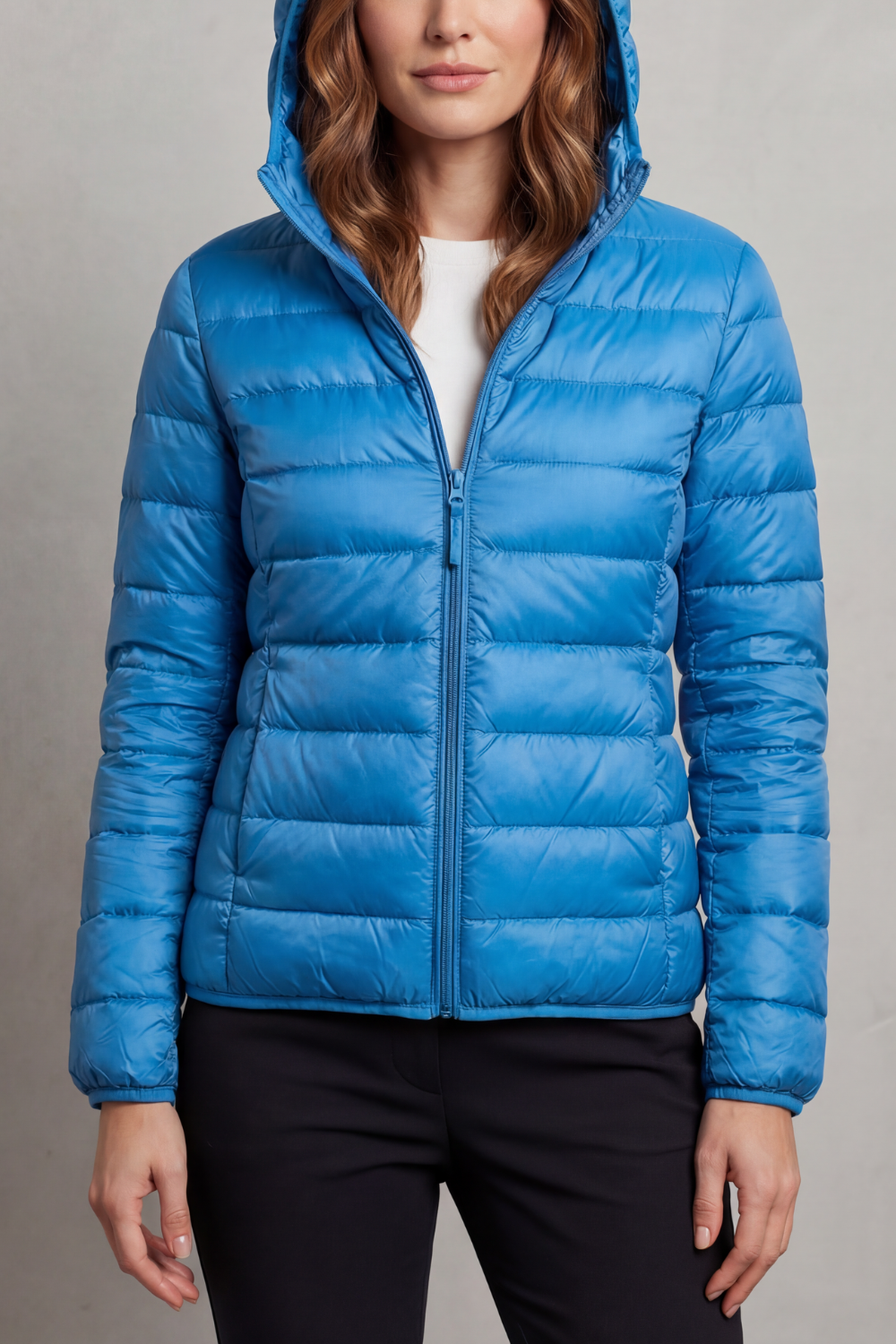 Women's Ultra Light Packable Hooded Puffer Jacket