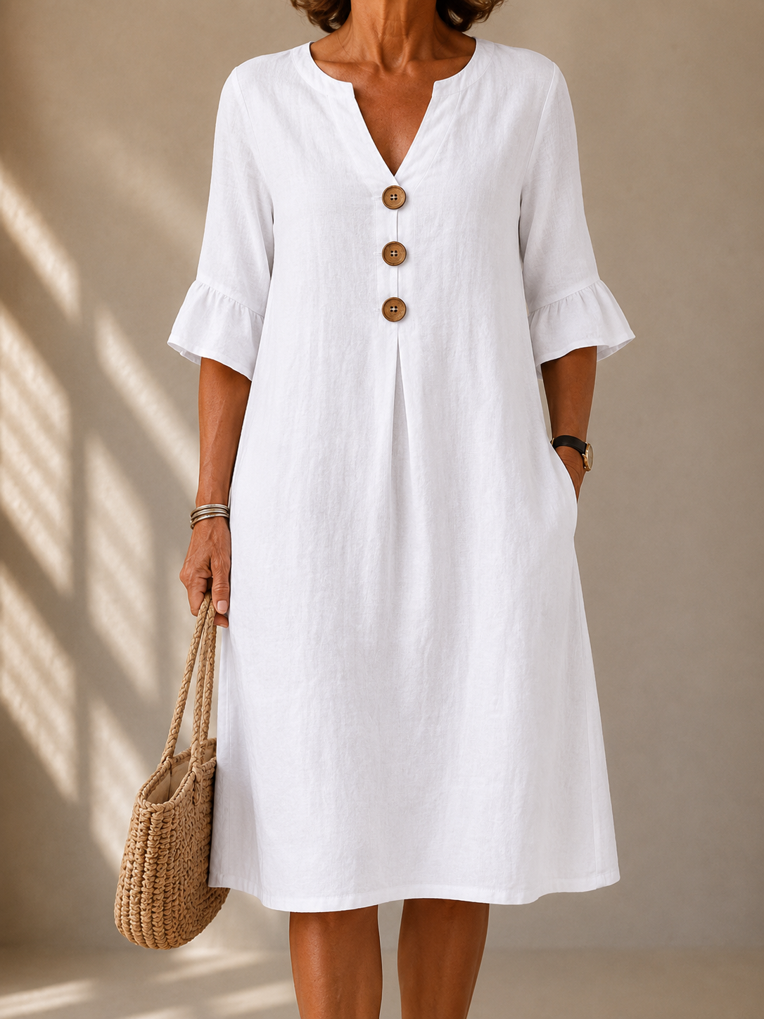 Sutton™ | Button Dress