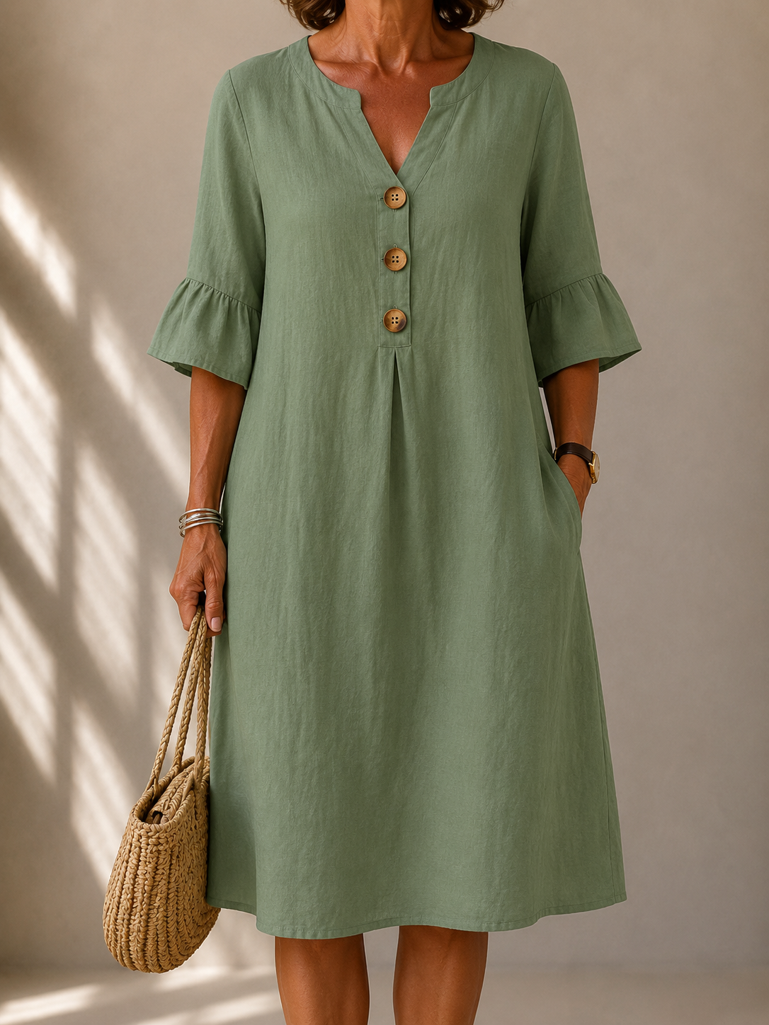 Clementine™ | Button Dress