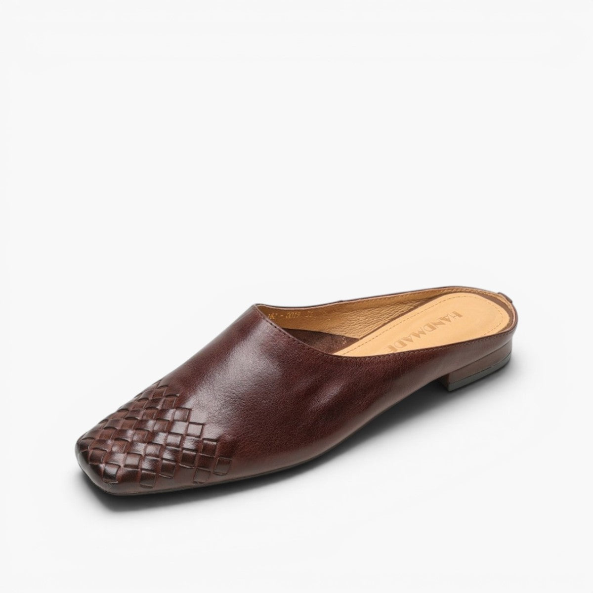 Women's Woven Leather Mules