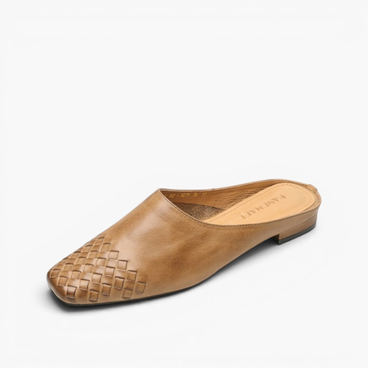 Women's Woven Leather Mules