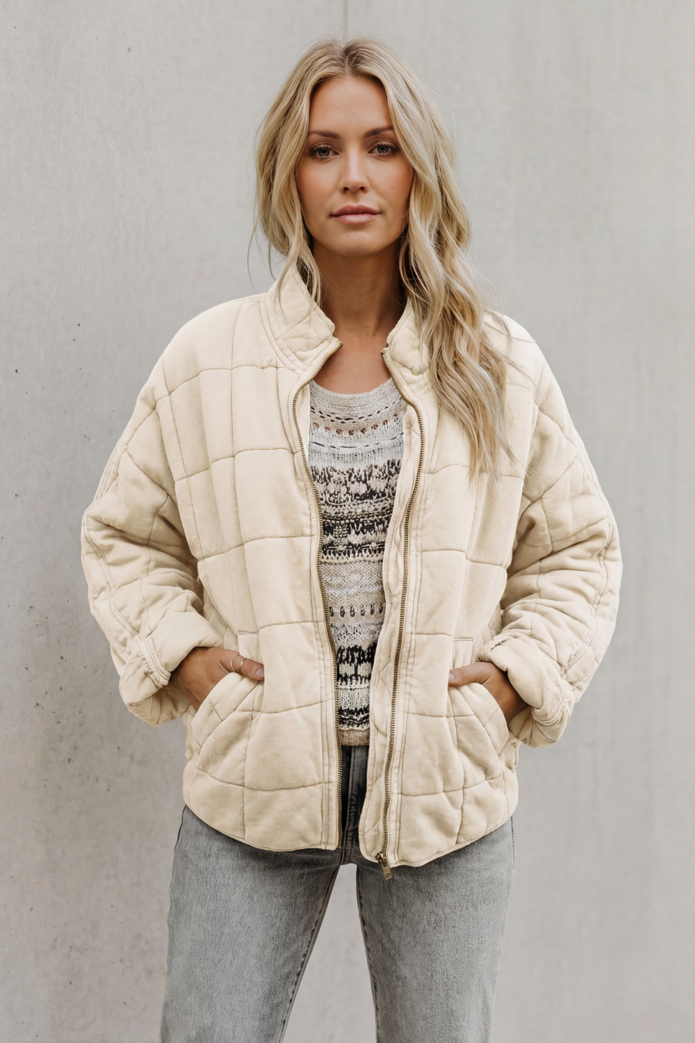Quilted Comfort Everyday Women’s Jacket