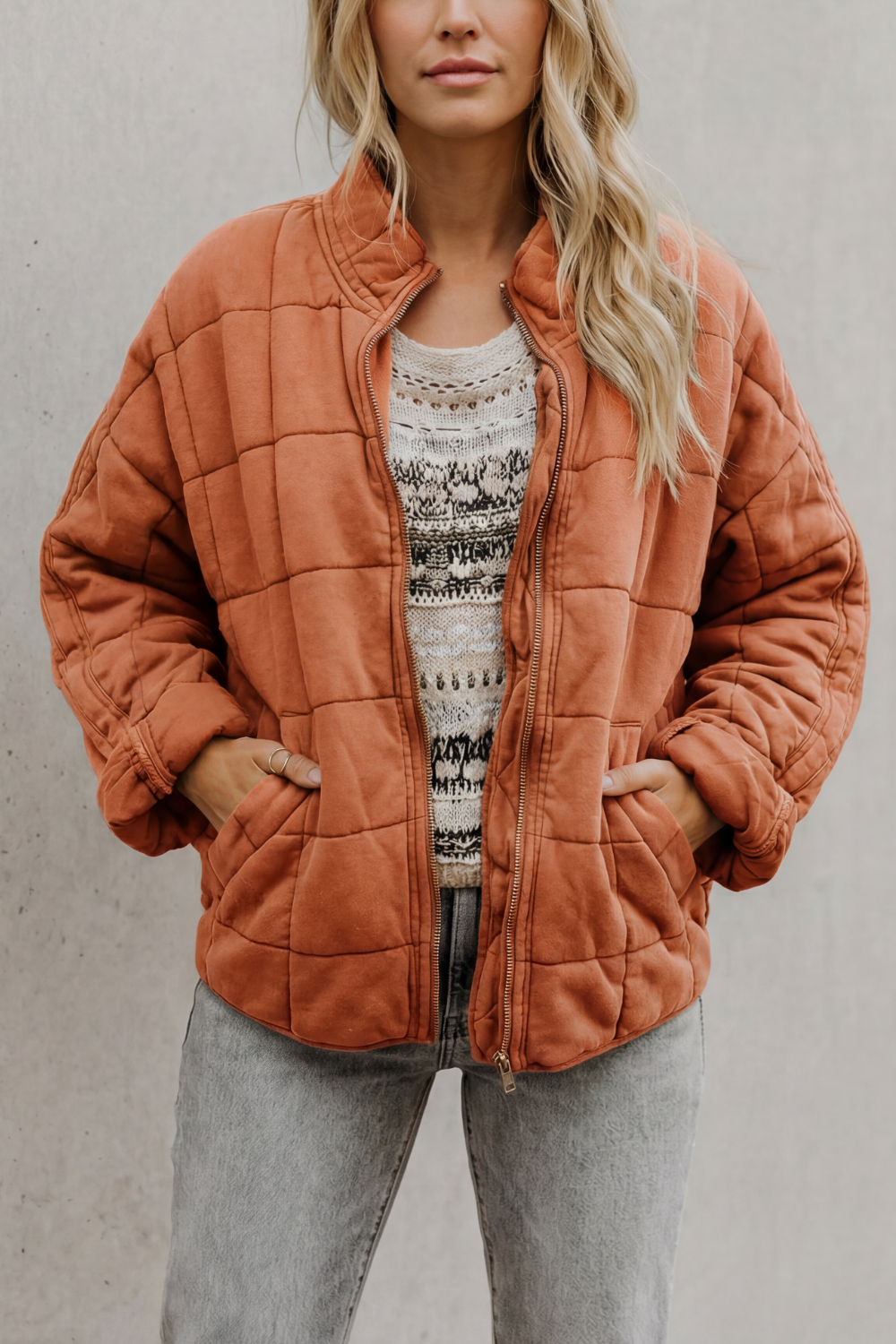 Quilted Comfort Everyday Women’s Jacket