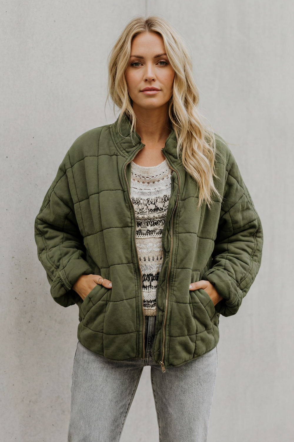 Quilted Comfort Everyday Women’s Jacket