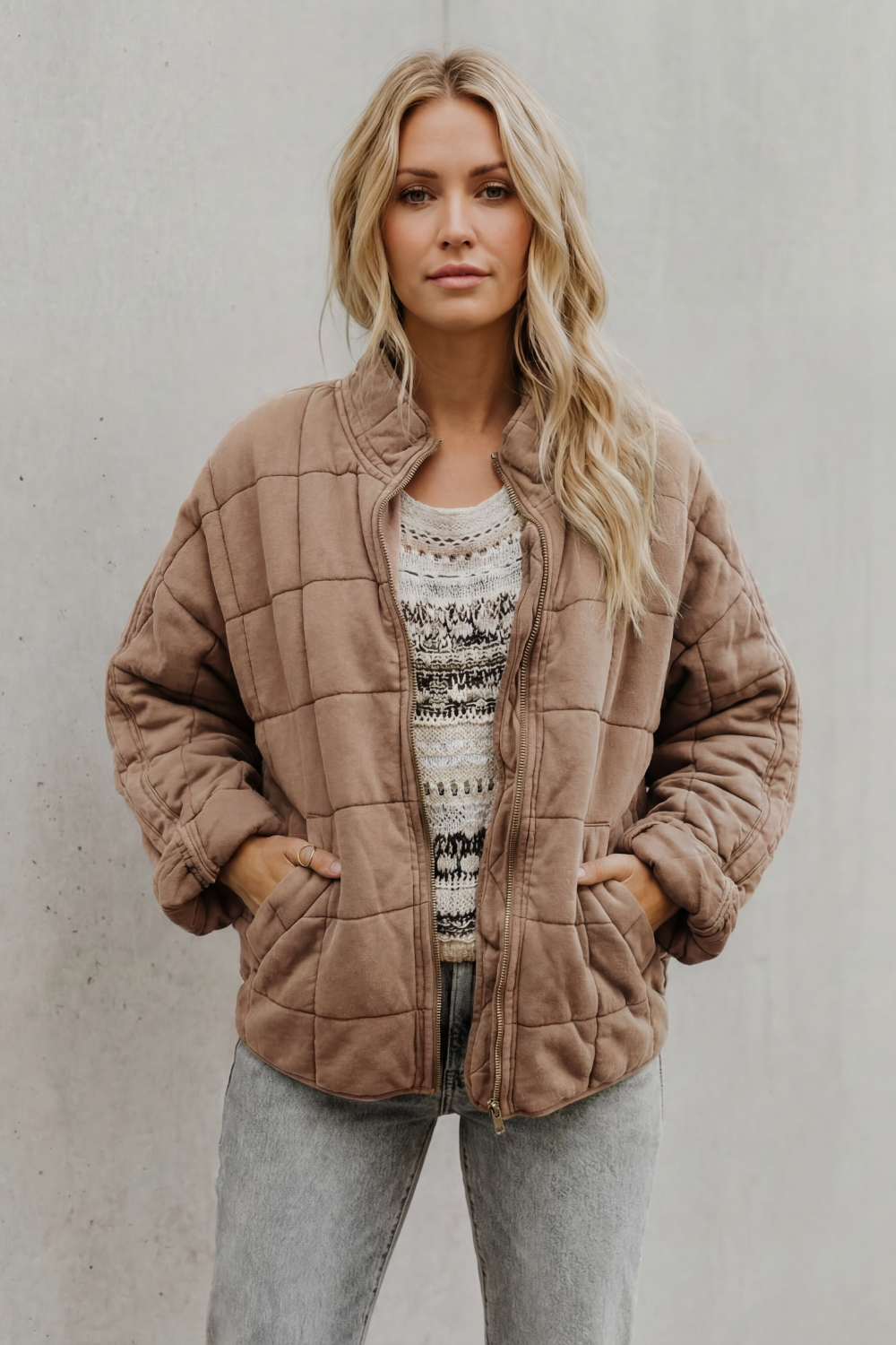 Quilted Comfort Everyday Women’s Jacket