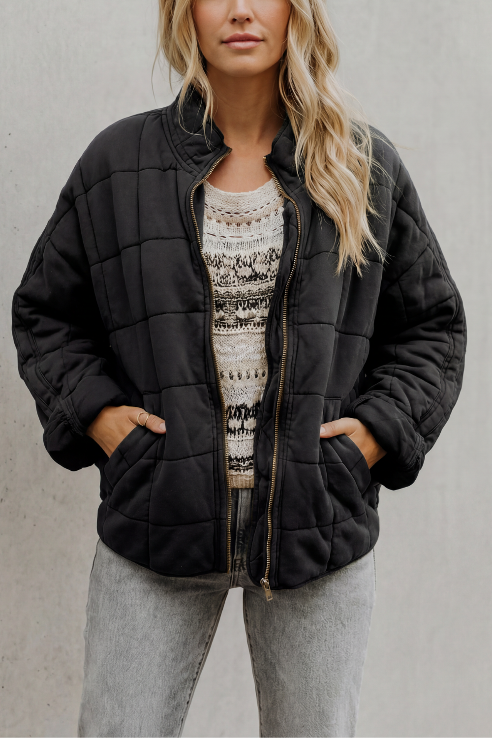 Quilted Comfort Everyday Women’s Jacket