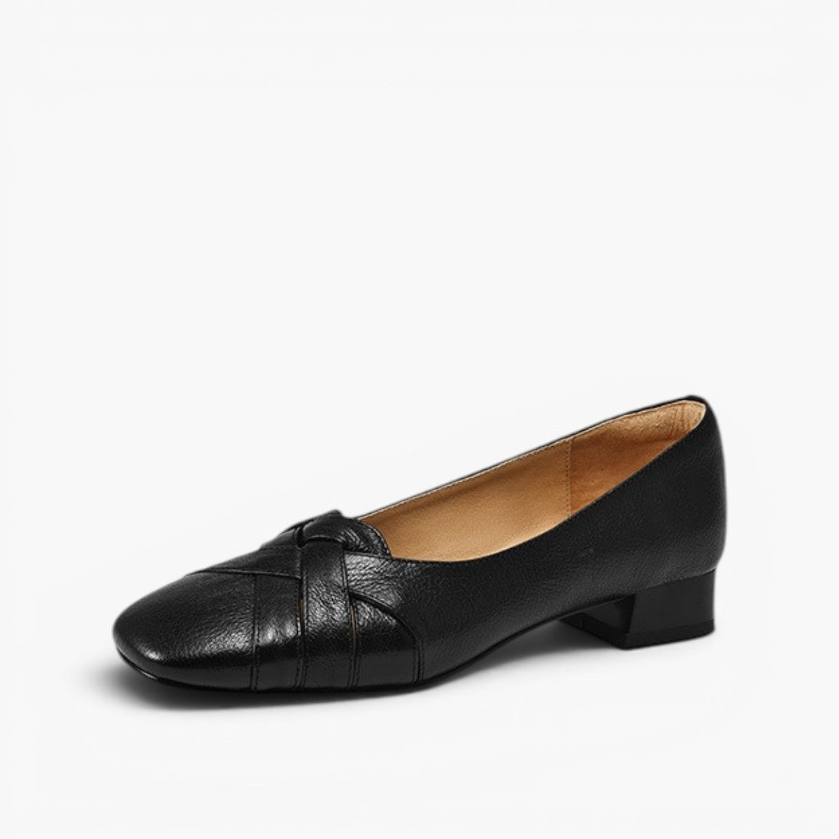 Women's Woven Leather Flats