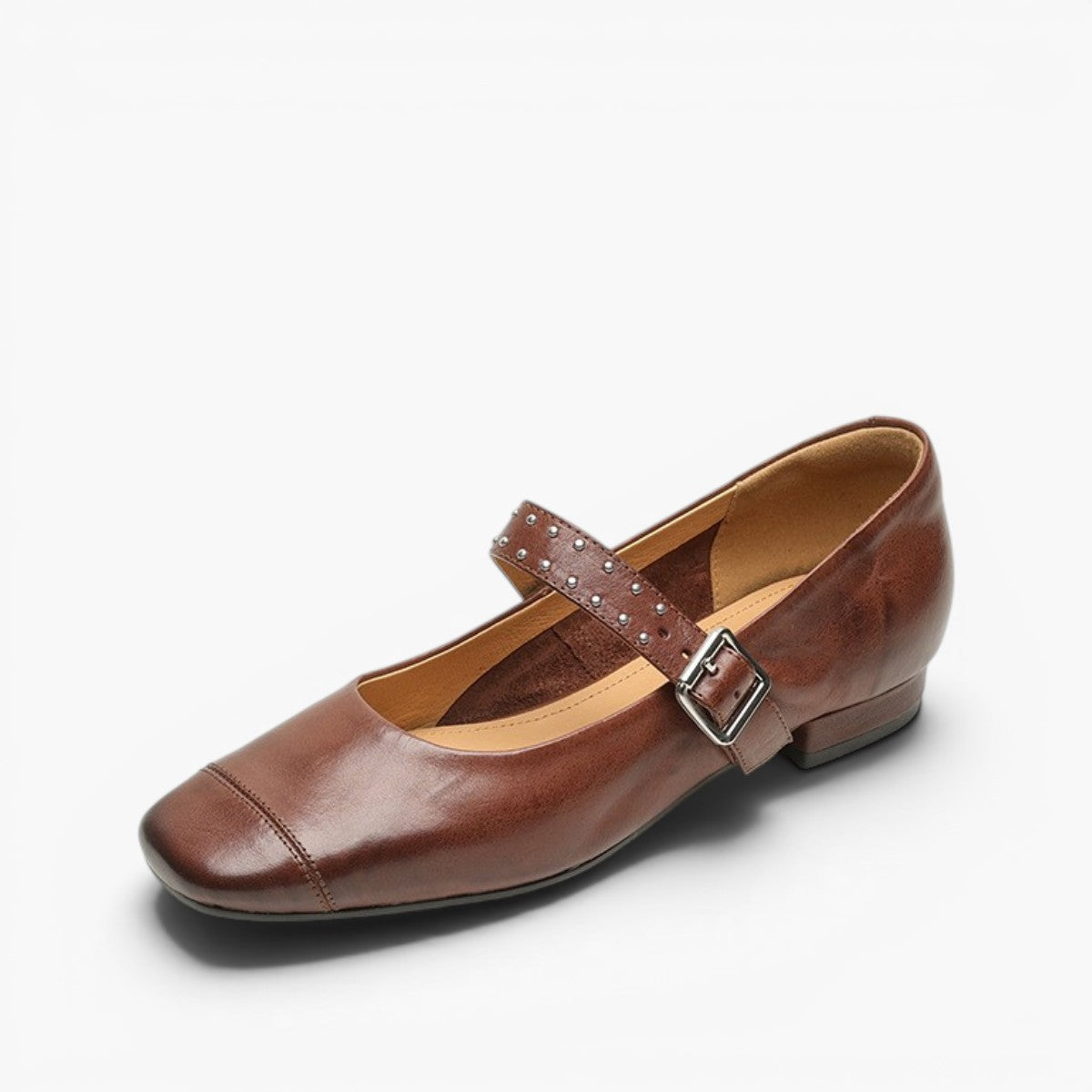 Women's Leather Mary Janes