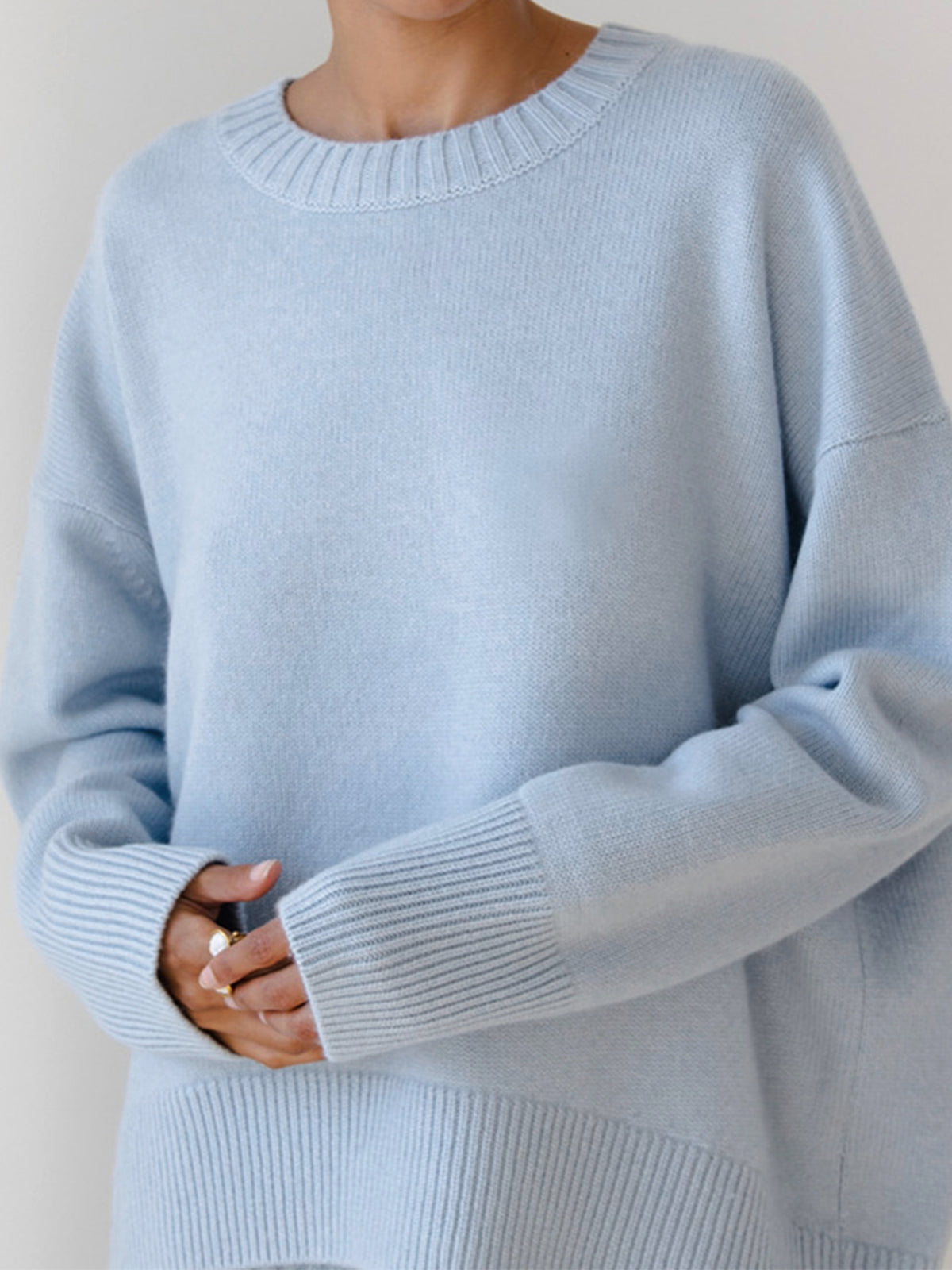 Heidi | Relaxed Oversized Crewneck Sweater