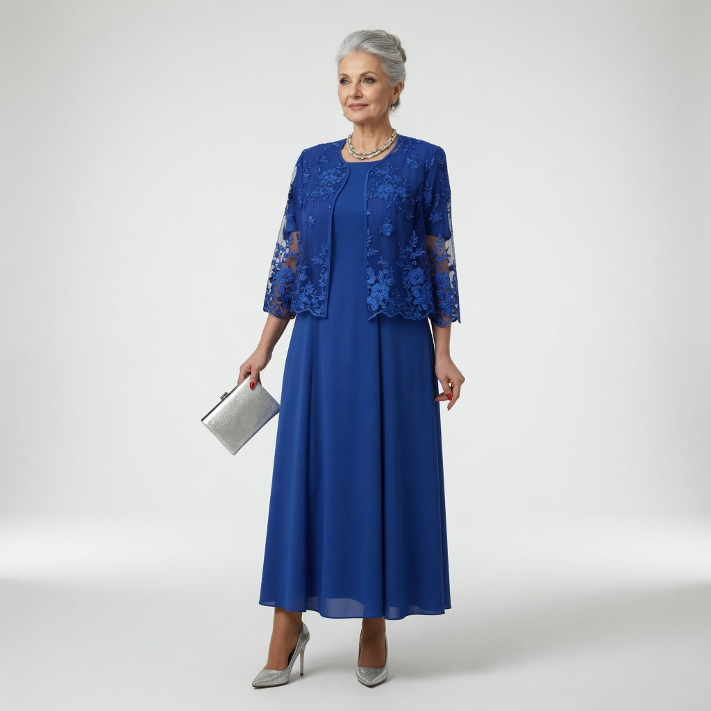 Felicia™ | Lace Jacket Dress Set