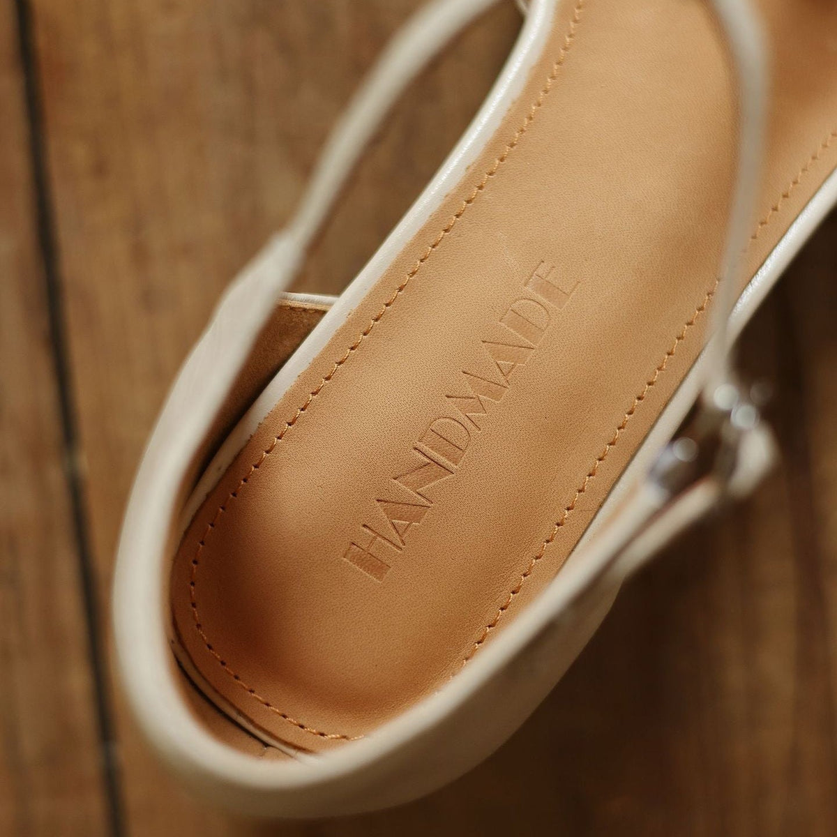 Women's Leather T-Strap Heels