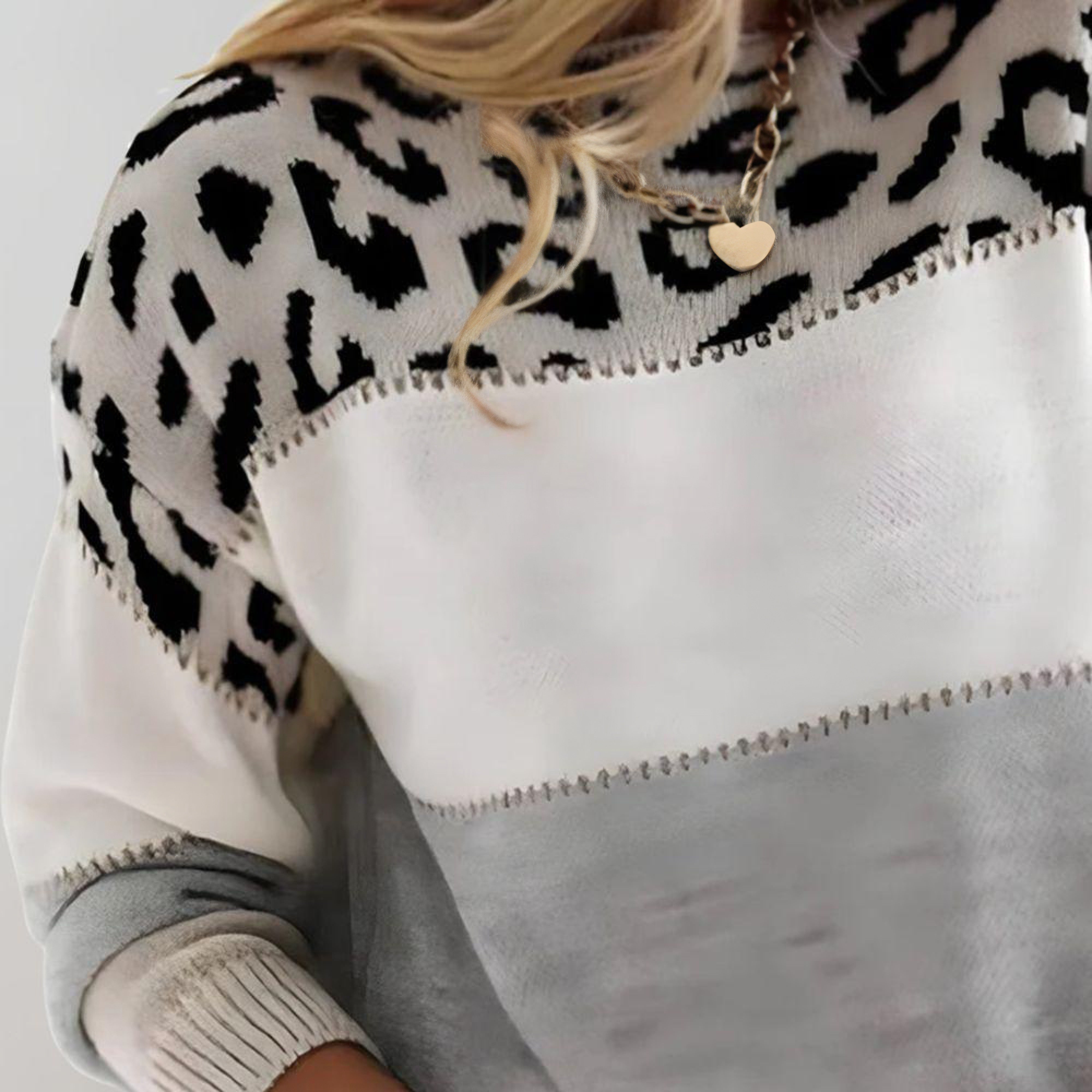 Ivonne™ | Leopard Elegance Sweater