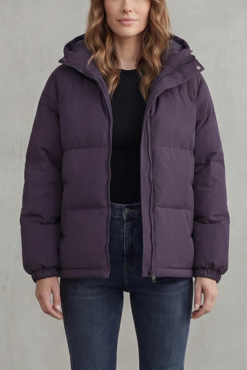 Women's Quilted Warmth Hooded Puffer Jacket