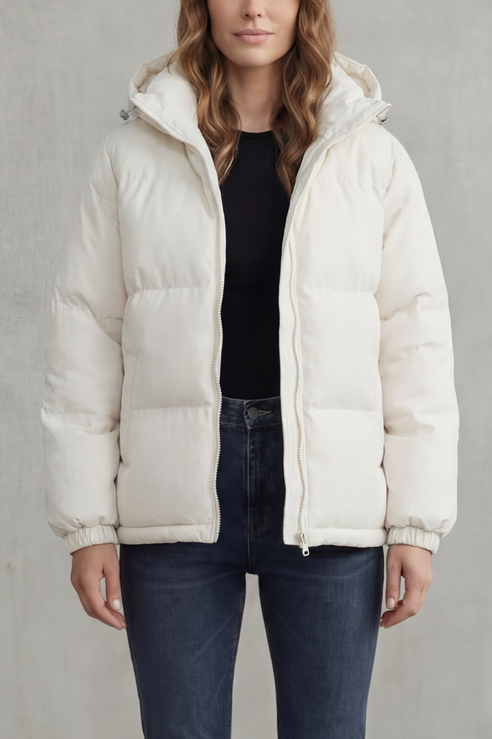 Women's Quilted Warmth Hooded Puffer Jacket