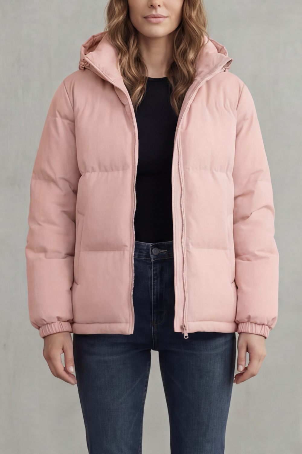 Women's Quilted Warmth Hooded Puffer Jacket