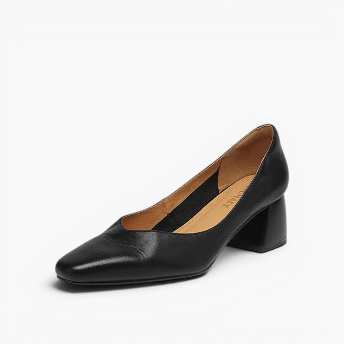 Women's Leather Square Pumps