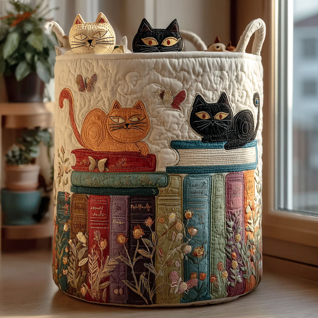 Kitterly™ | Cat Parade Laundry Basket