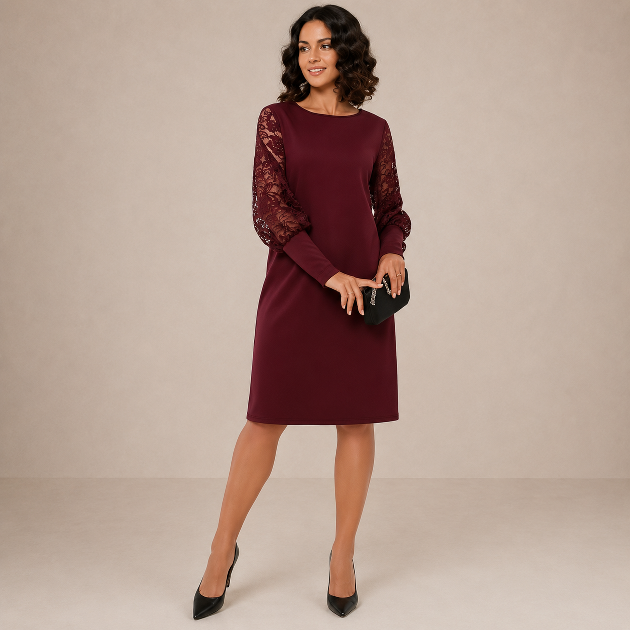 Valeria™ | Elegant Midi Dress