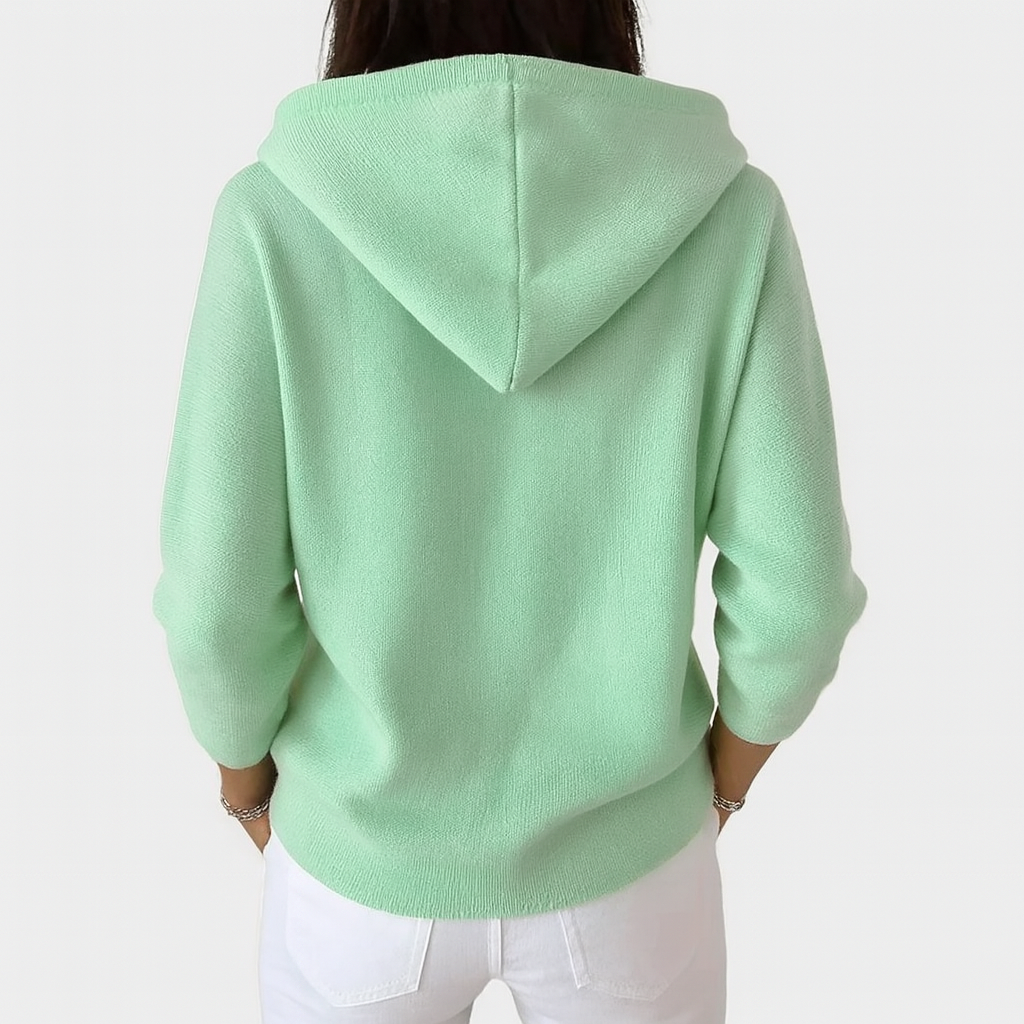 Sabrina™ | Hooded Button-Down Cardigan