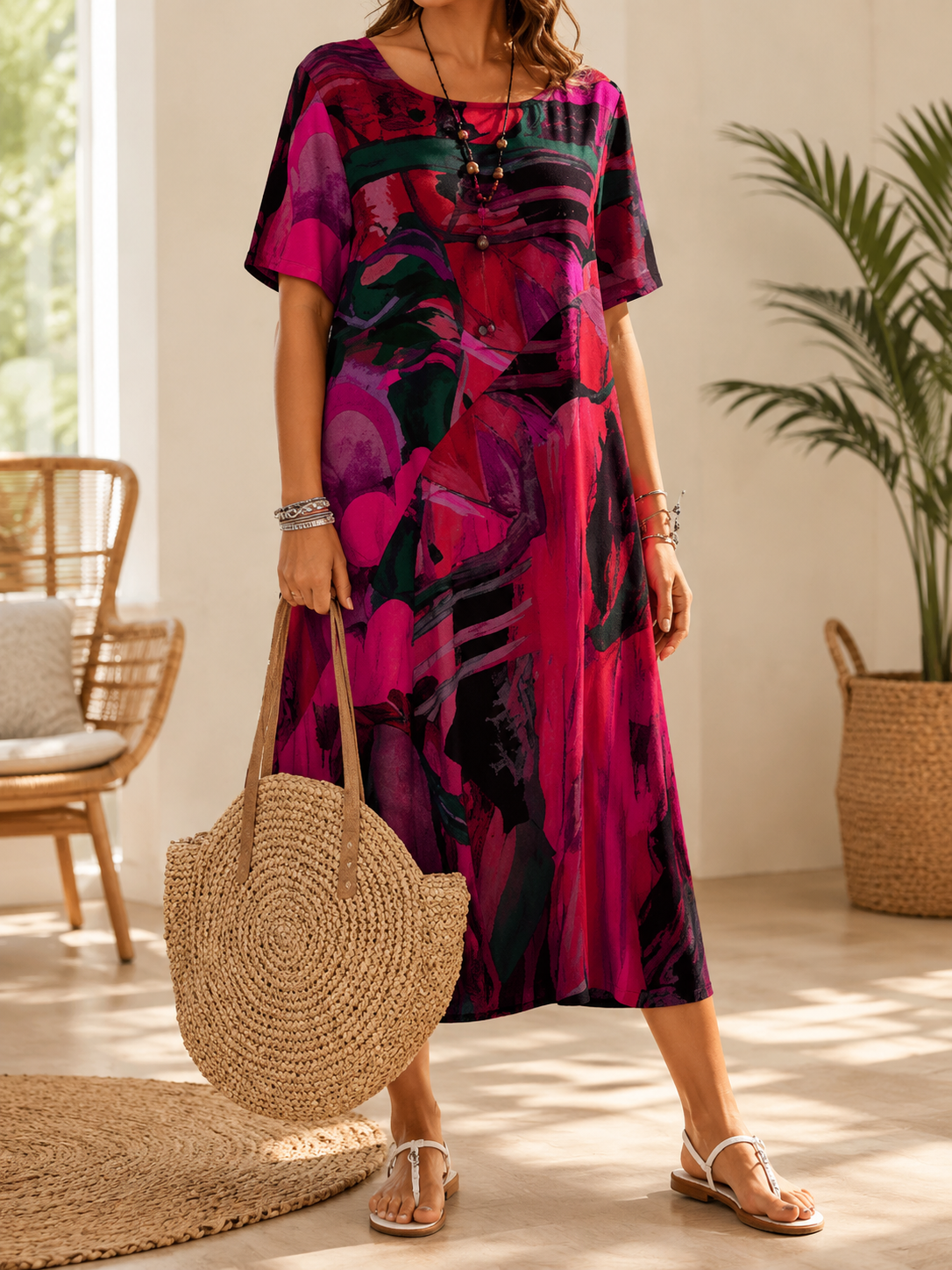 Elisa™ | Elegant Midi Dress