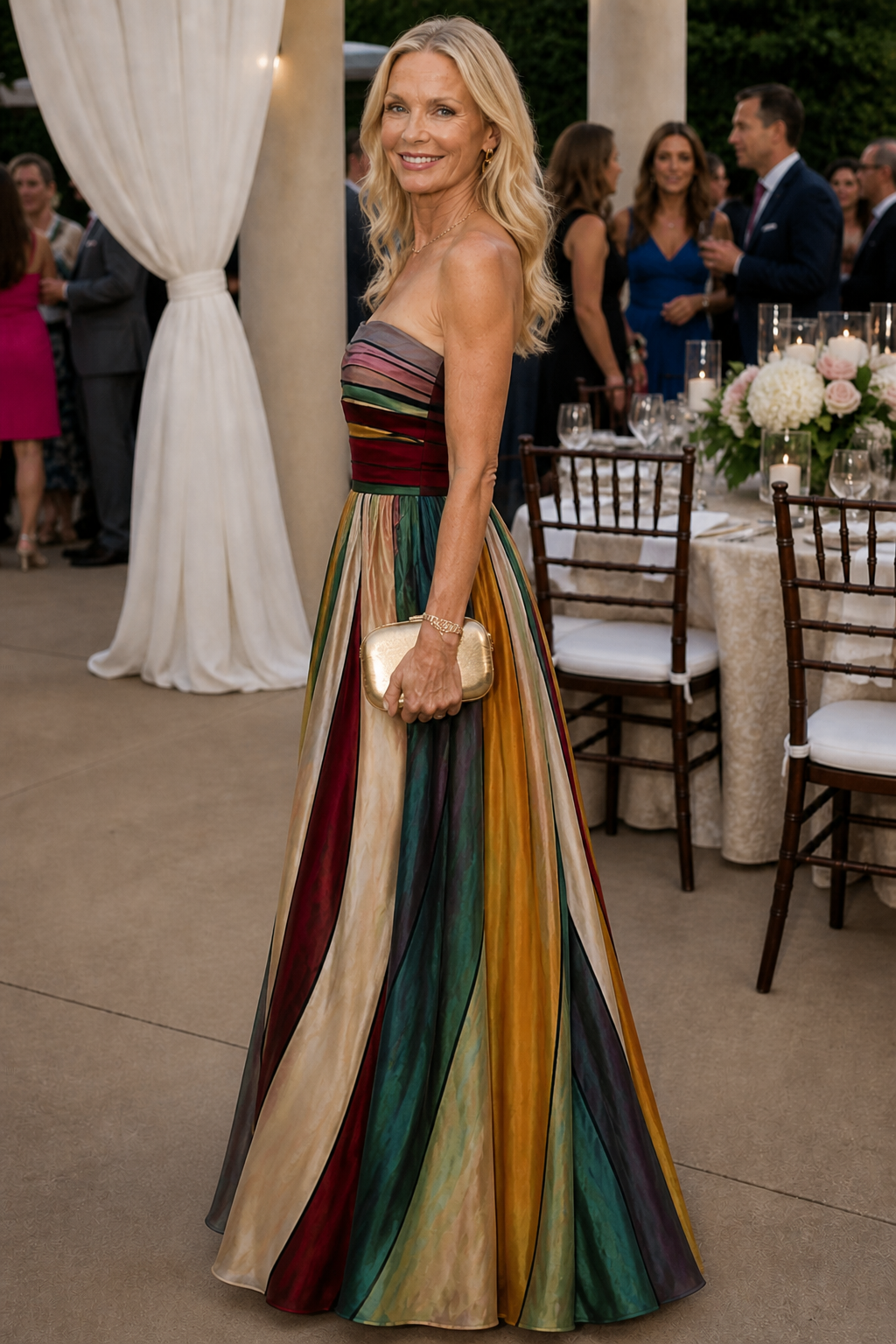 Claire & Riley™ | Strapless A-Line Dress