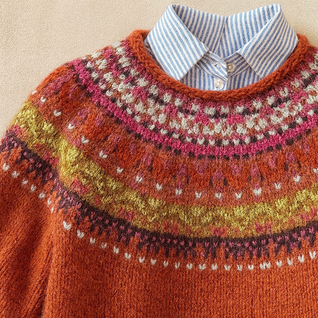 Dervla™ | Chic Vintage Knit Sweater