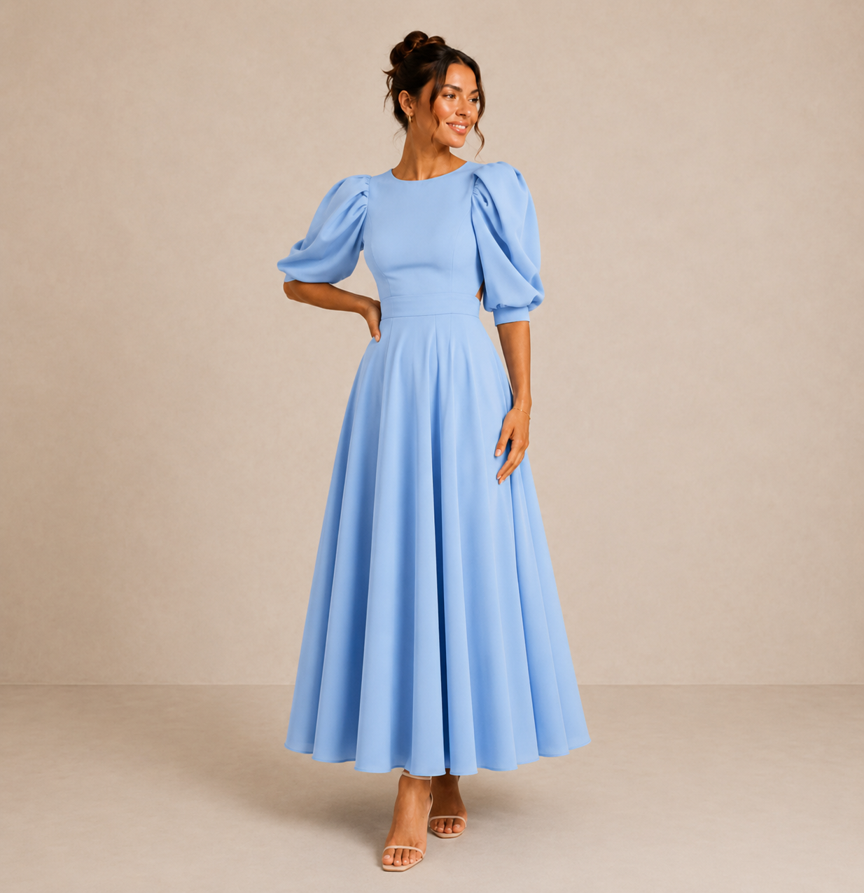 Lesa™ | Elegant Midi Dress