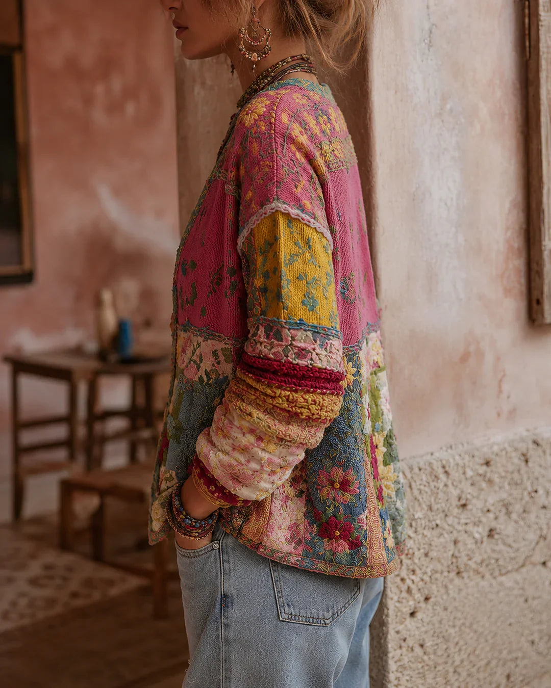 Bianca™ | Boho Patchwork Jacket