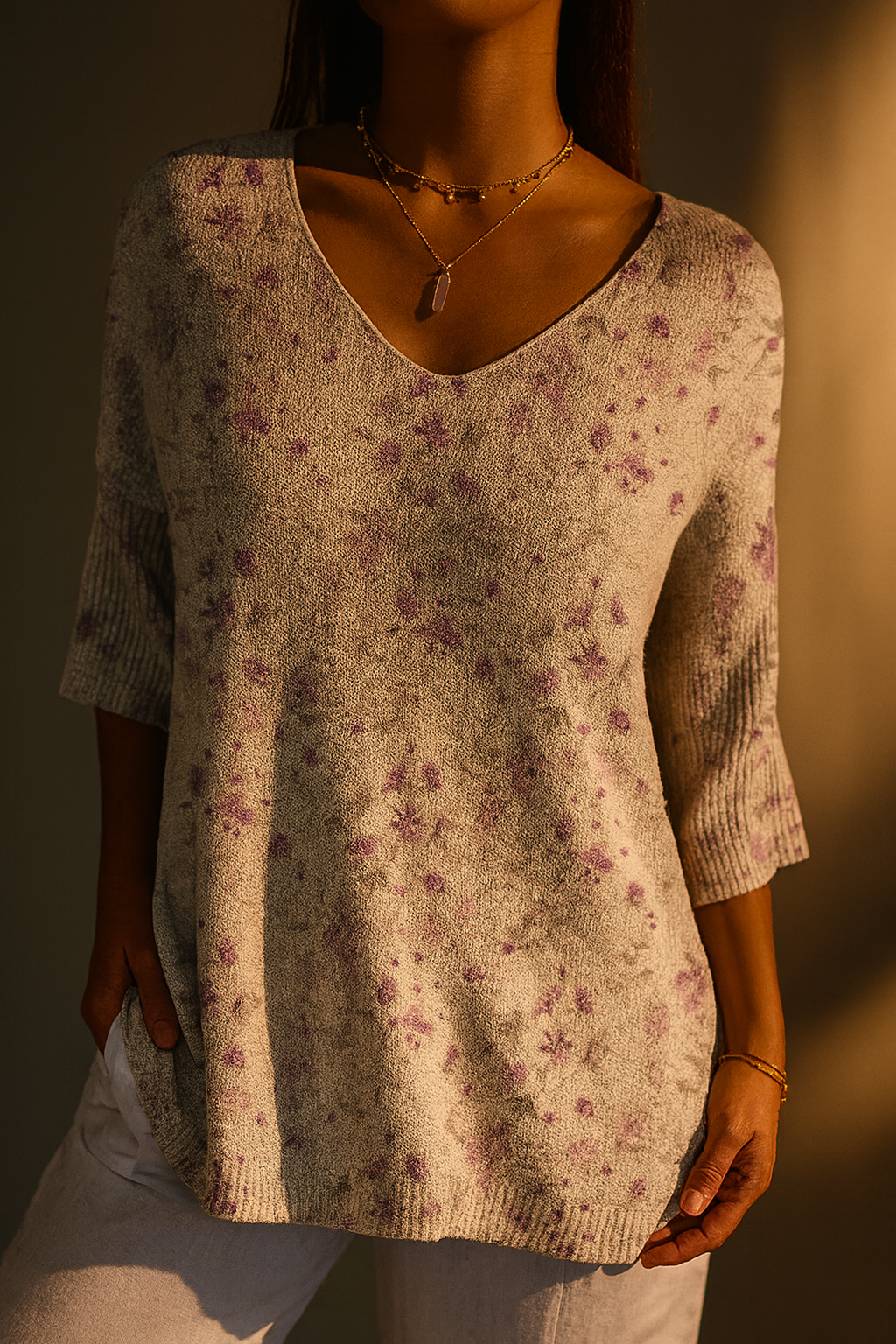Pernette™ | Vintage Floral Casual Pullover