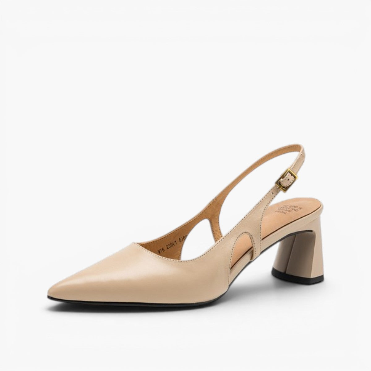 Women's Leather Slingback Heels
