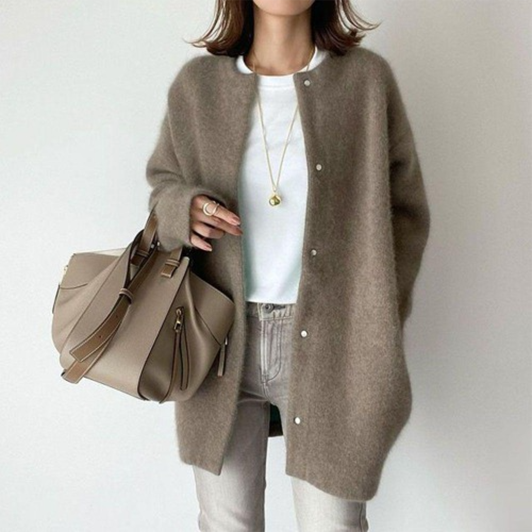 Alicia™ | Long Soft Knit Cardigan